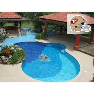 NFL San Francisco 49ers 29 in. x 29 in. Small Pool Graphic