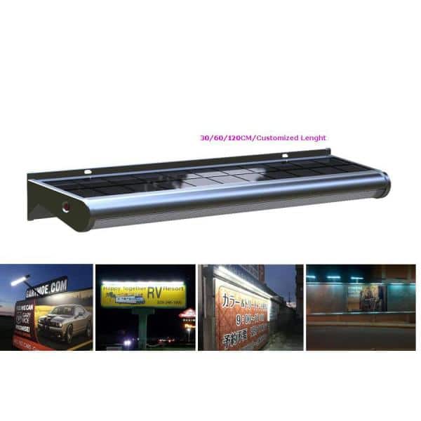 Solar Powered Aluminum Outdoor LED Wall Flood Light