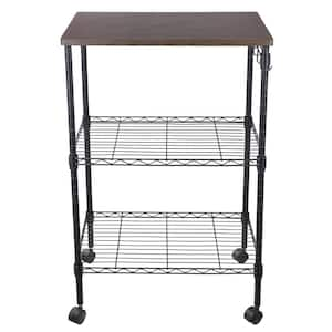 TRINITY EcoStorage® 24 Stainless Steel Kitchen Cart, NSF, Chrome