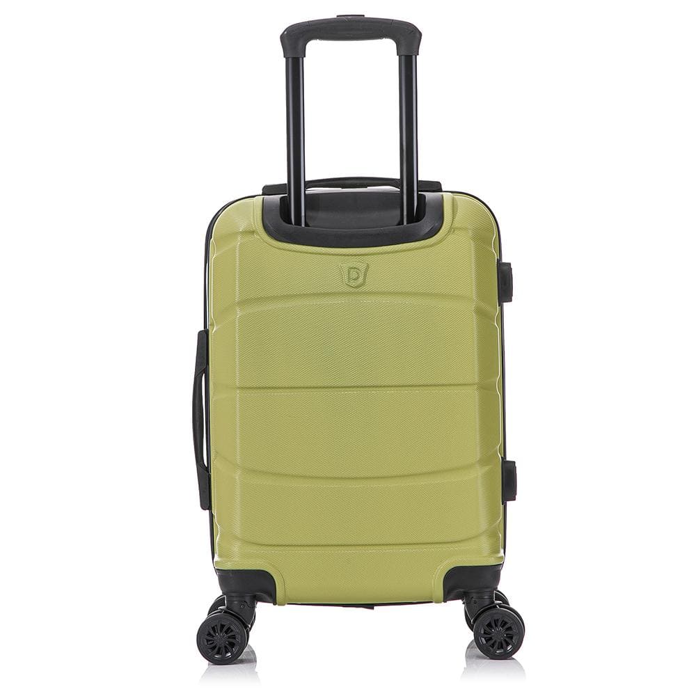Sense Lightweight Hardside Spinner Luggage 20 in. Carry-On Green