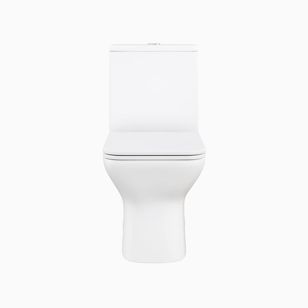 Swiss Madison Carre 1Piece 1.1/1.6 GPF Dual Flush Square Toilet in