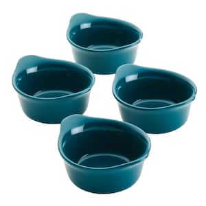 4-Piece Teal Ceramics Bakeware Set
