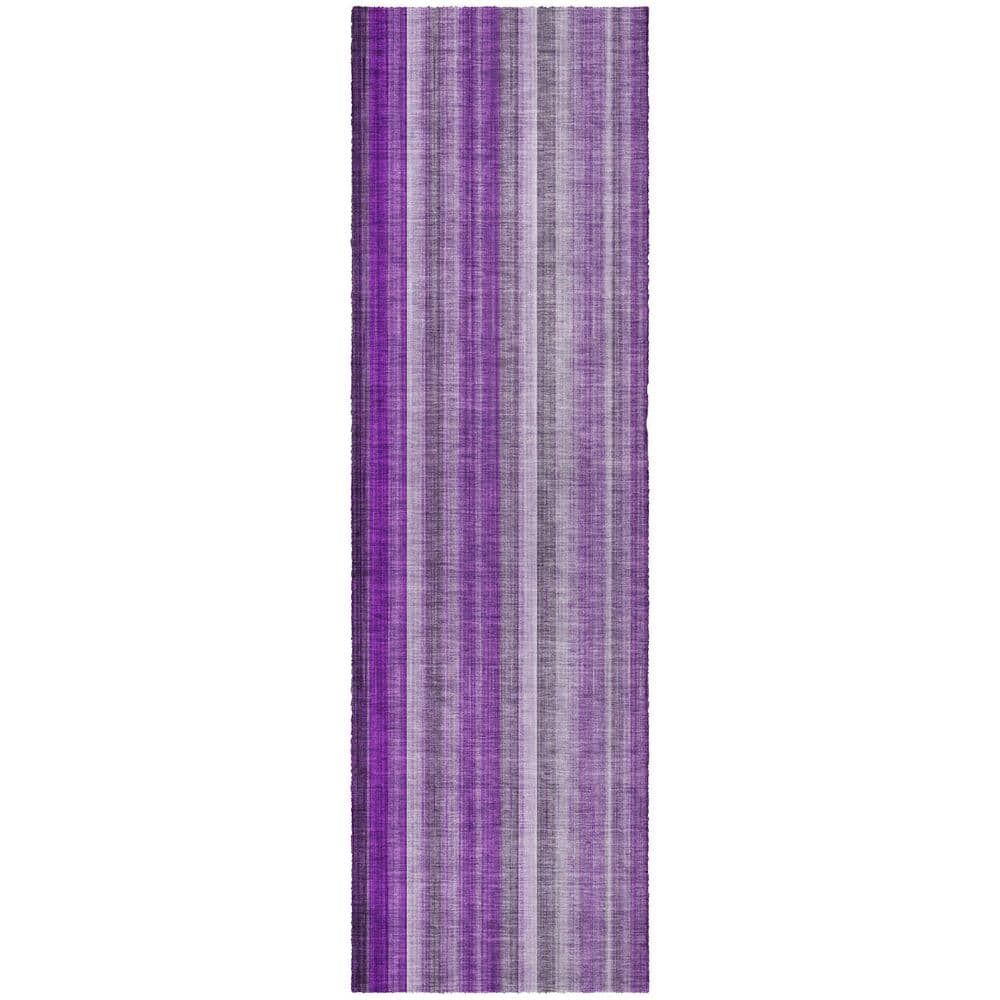 Dream Shag Premium Machine Washable Abstract ADS543 Purple 2 ft. x 7 ft. Runner Rug price history on PriceWatchPro