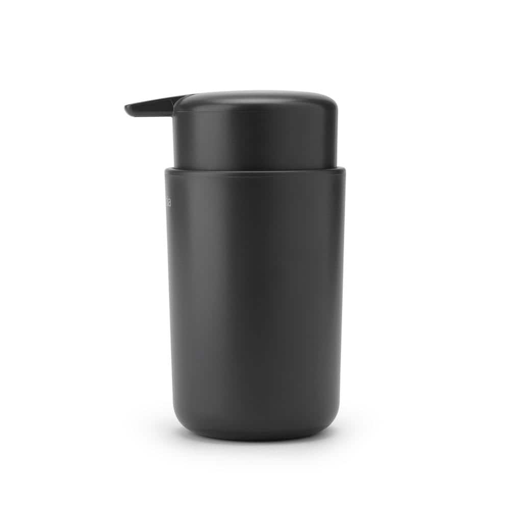 Brabantia Black Plastic 3-Piece Bathroom Accessory Set