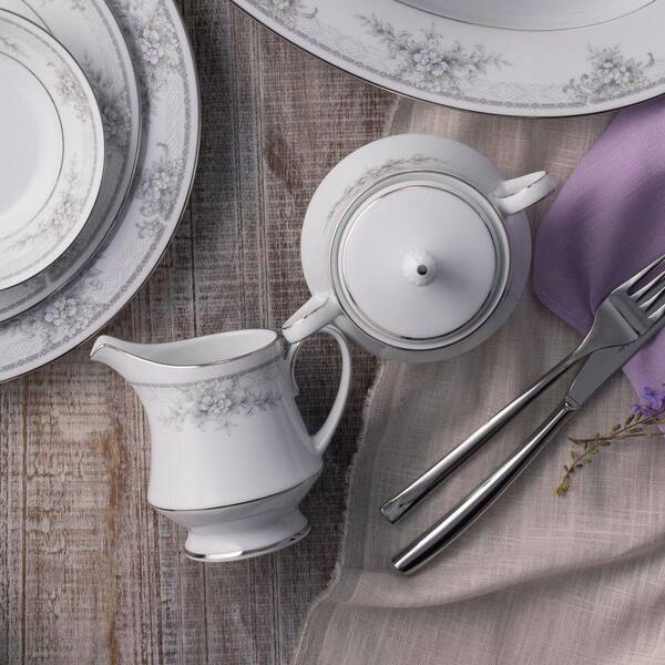 Noritake Sweet Leilani Sugar 10 oz. and Creamer 8 fl. oz. Set