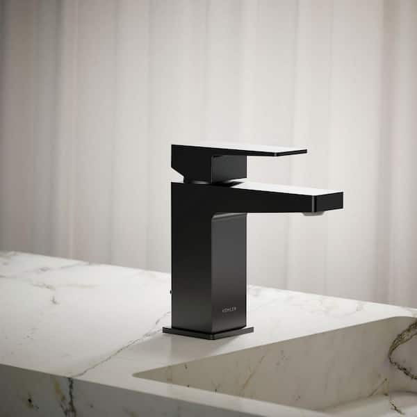 KOHLER Honesty Single Handle Single Hole Bathroom Faucet In Matte
