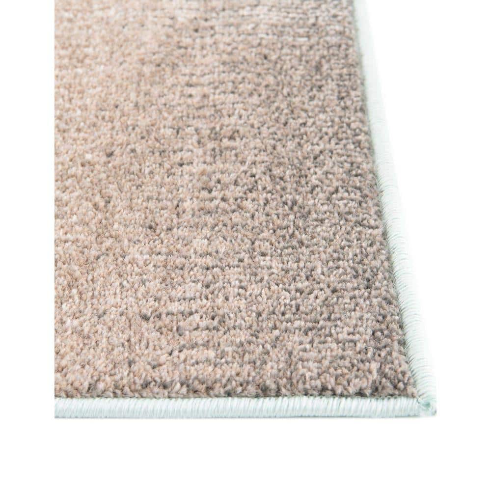 Blue Rectangular Stain-Resistant Synthetic Kids Area Rug