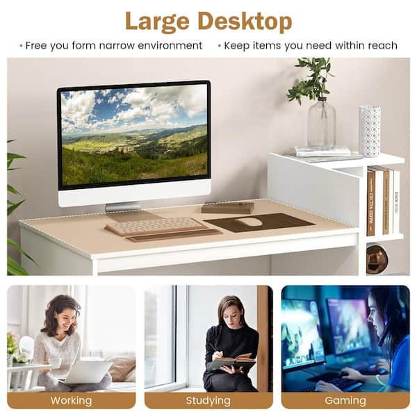 https://images.thdstatic.com/productImages/15b331b0-61cf-4c1f-b80f-c840c5c5a6d3/svn/white-costway-computer-desks-cb10478wh-4f_600.jpg