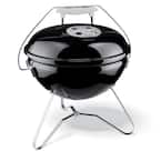 Smokey Joe Premium Portable Charcoal Grill in Black