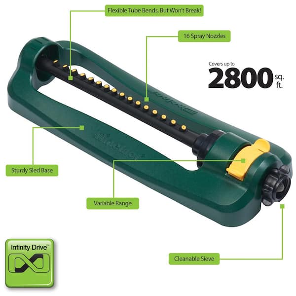 Melnor 2800 sq. ft. Oscillating Sprinkler 30260 - The Home Depot