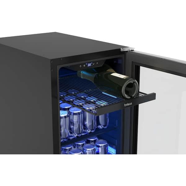 Zephyr Brisas 15 in. 4-Bottle and 64-Can Single Zone