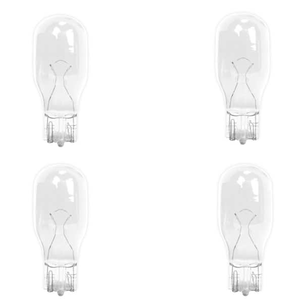 7-Watt Equivalent T5 LED Bulb Halogen Replacement Light Bulb, Wedge Base,  Non-Dimmable, Soft White (4-Pack)