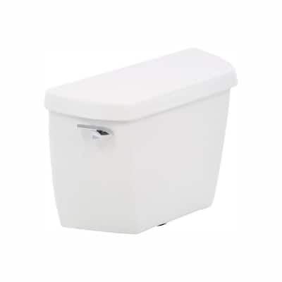 Wellworth Classic 1.28 GPF Single Flush Toilet Tank Only with Class Five Flushing Technology in White