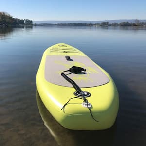 10.8 ft. Inflatable Stand-Up Paddle Board with Removable Padded Seat and Anchor