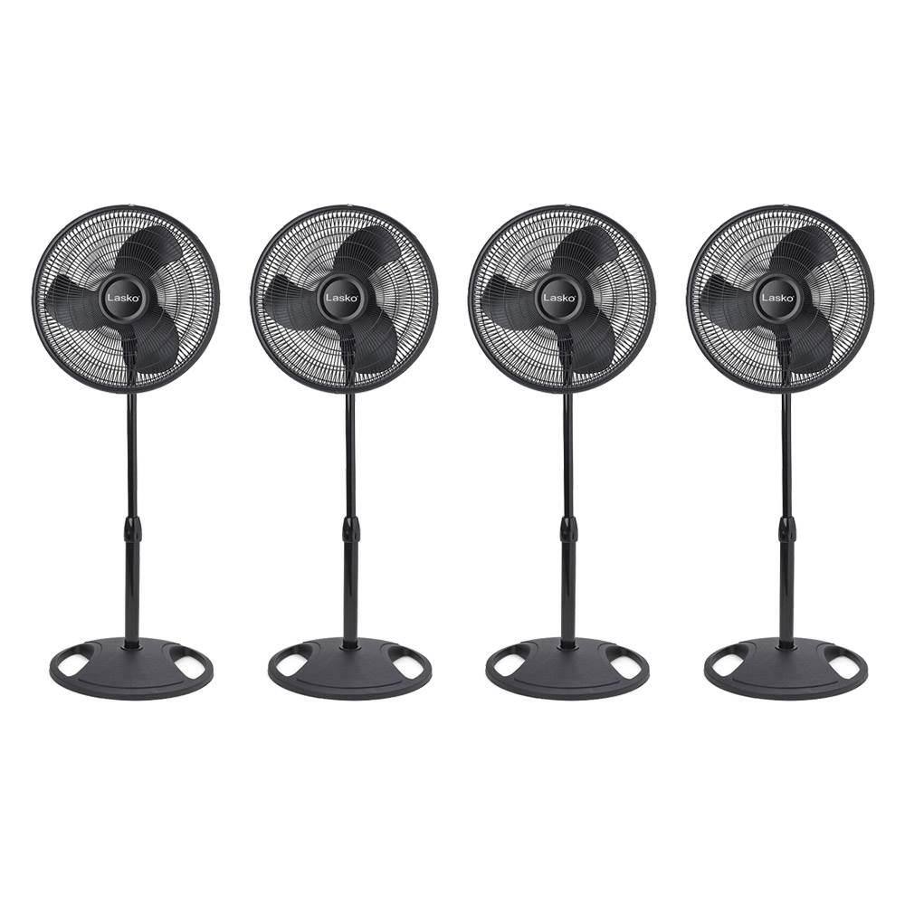 Lasko 16 Oscillating Speed Adjustable Pedestal Stand Fan in