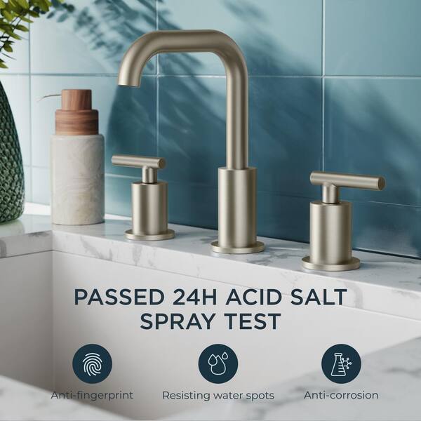 Reviews for FORIOUS Two-Handles Widespread Brass Bathroom