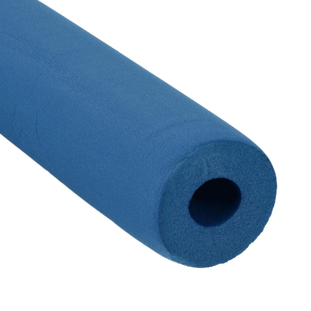 Rubber Insulating LUKVIZO Blue 1 in. ID x 3.28 ft Rubber Foam Winter Freeze Protection ...