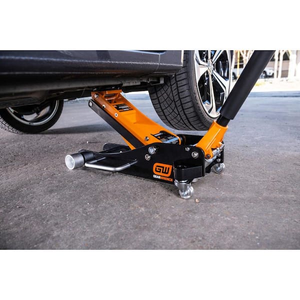 GEARWRENCH 2-Ton Low Profile Aluminum Floor Jack with Dual Piston