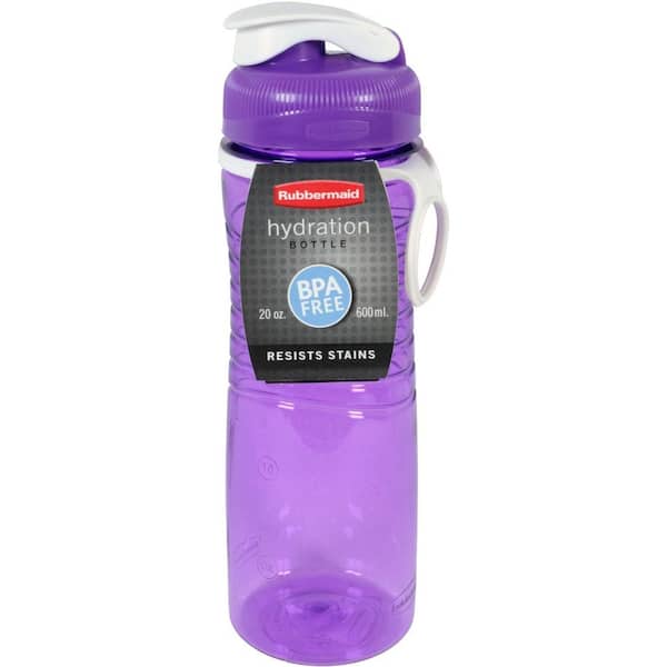 Rubbermaid 20 oz. Multi-Colored Beverage Bottle 1807578 - The Home
