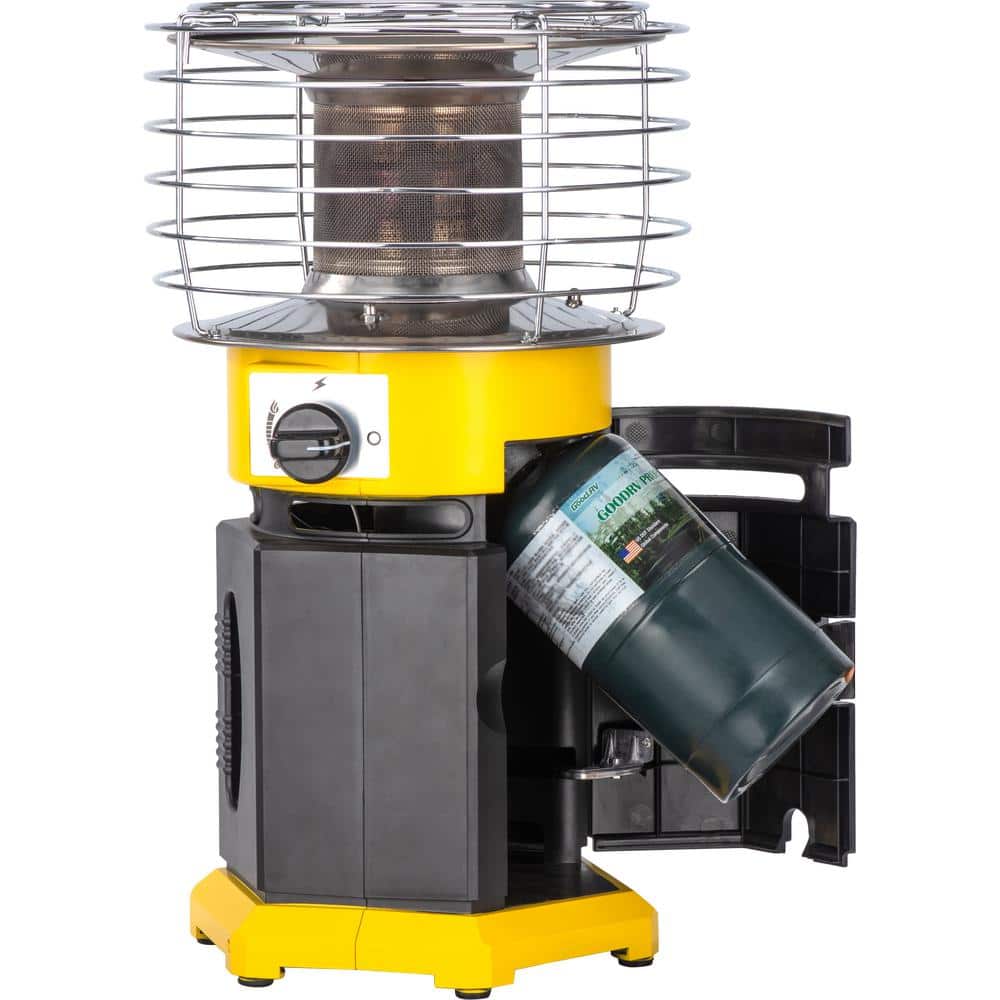 Comfort Gear 10,000 BTU Yellow and Black Portable Propane Heater