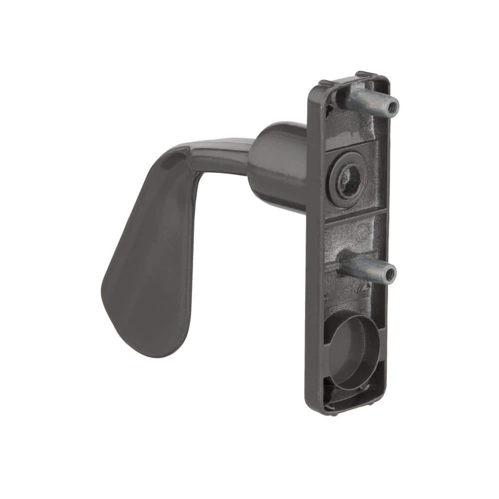 Bronze and Black Aluminum InSwing Latch with Handle