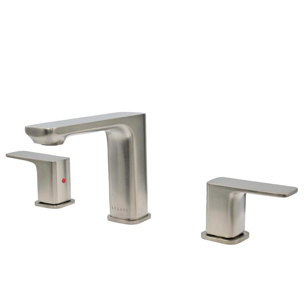 "Corsica 2-Handle 8"" Widespread Bathroom Faucet in Brushed Nickel" price history on PriceWatchPro