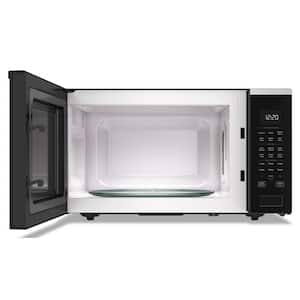 21.75 in. 1.6 cu. ft. Countertop Microwave in Fingerprint Resistant Stainless Steel with Sensor Cooking