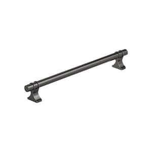 Davenport 8-13/16 inch (224mm) Center-to-Center Gunmetal Bar Cabinet Pull