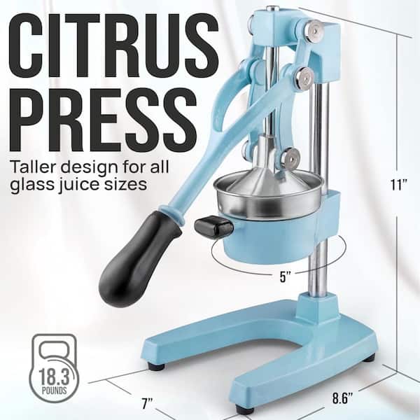 Zulay Kitchen Cast Iron Manual Citrus Juicer Z-0249 - The Home Depot