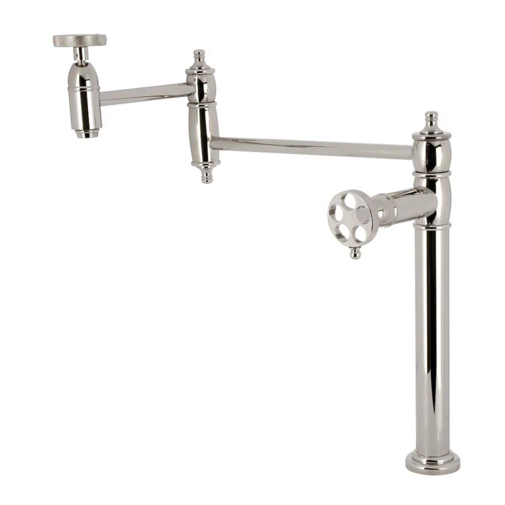 Wendell Deck Mount Pot Filler in Polished Nickel price history on PriceWatchPro