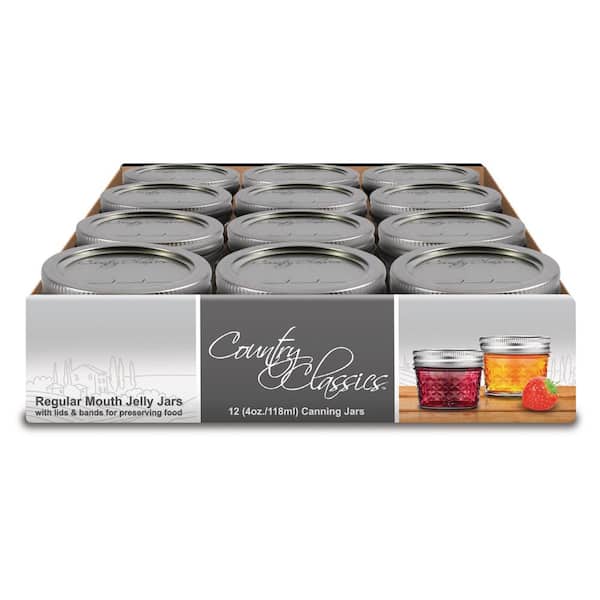 24 Pack 4 oz Aluminum Round Tins Empty Tins Candle Tins Spice Tins with  Screw Top Lids