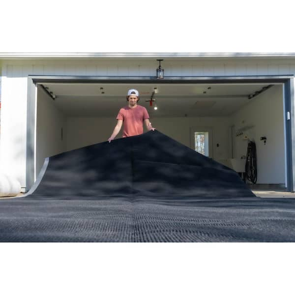 GARAGE GRIP 10'x5' Professional Grade Non Slip, Rugged, and Waterproof Carpet  Flooring Mat 