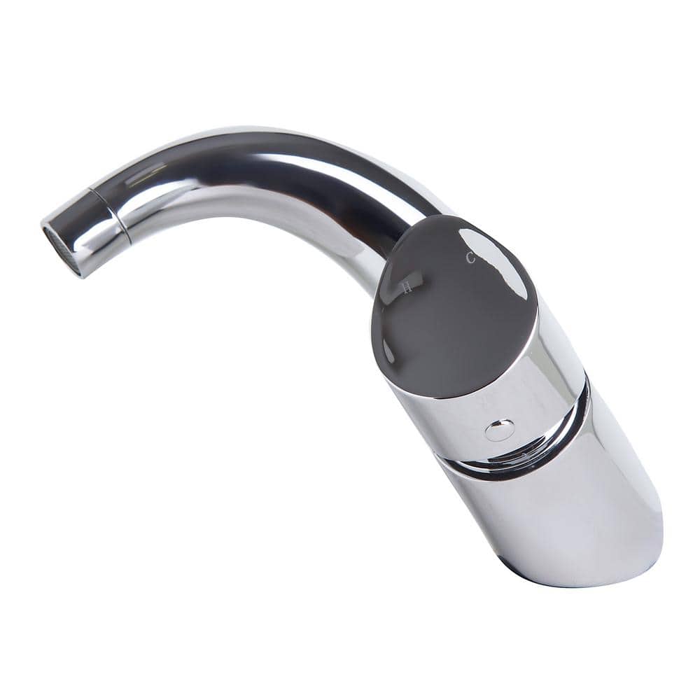 Wave Polished Chrome Single Lever Bathroom Faucet