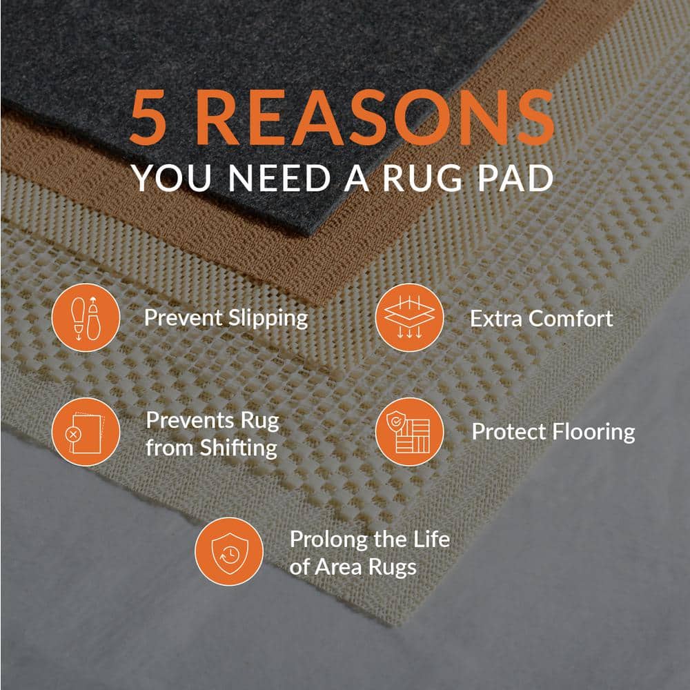 Elsdon 9' Round Grey Floral Synthetic Area Rug