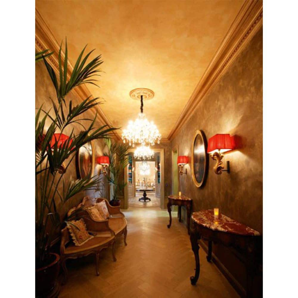 78-Inch White Polyurethane Dentil Crown Moulding