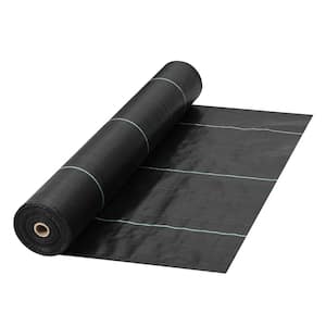Weed Barrier Fabric Heavy Duty 3 ft.x300ft. Woven Weed Blocker Gardening Mat 3.2OZ Garden Geotextile Weed Control Fabric