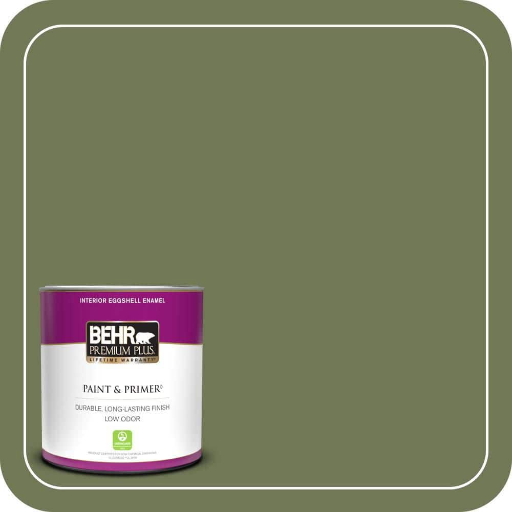 1 qt. #BIC-56 Jalapeno Eggshell Enamel Low Odor Interior Paint & Primer price history on PriceWatchPro