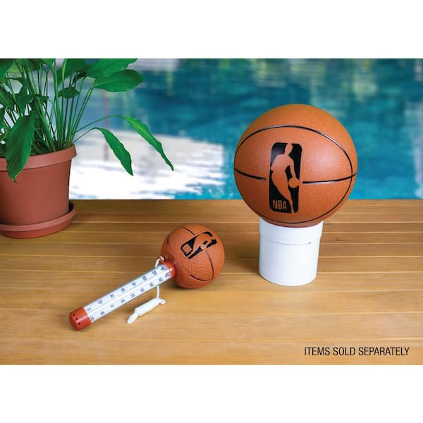 Poolmaster Floating Basketball Swimming Pool and Spa Chlorine Dispenser  Featuring Classic NBA Logo 32136 - The Home Depot