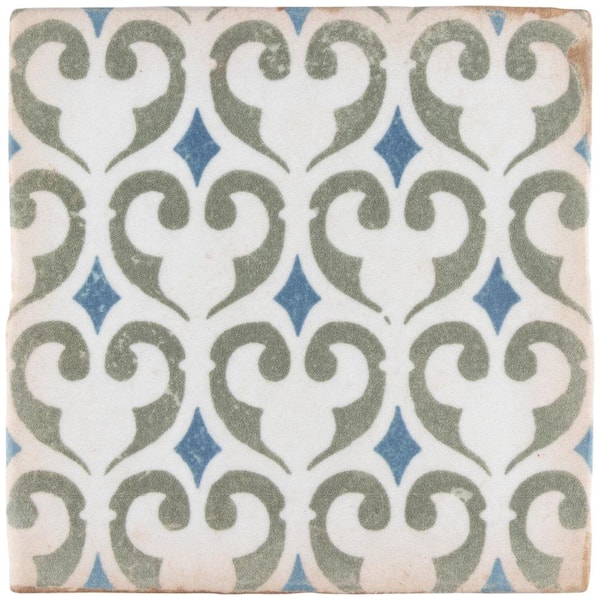 Merola Tile Archivo Khazana 4-7/8 in. x 4-7/8 in. Ceramic Floor and Wall Tile (5.44 sq. ft./Case)
