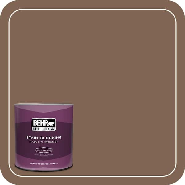 BEHR ULTRA 1 qt. #N240-7 Joshua Tree Extra Durable Eggshell Enamel Interior Paint & Primer