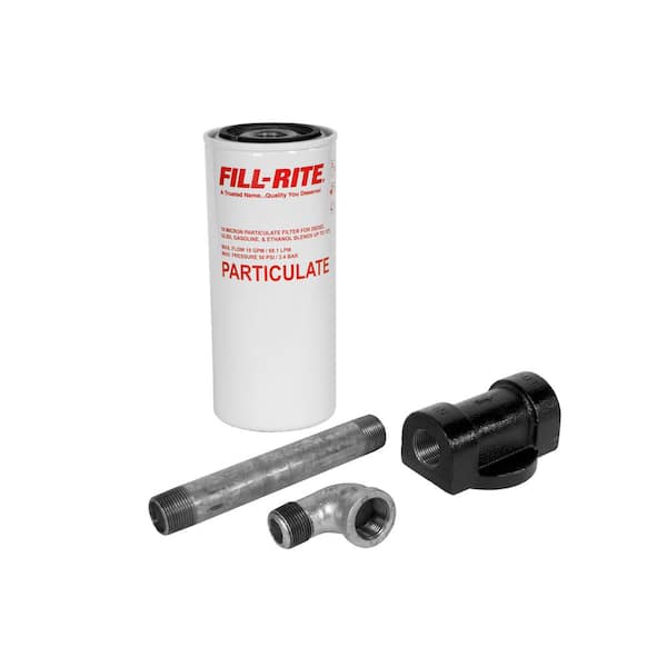 FILL-RITE 3/4 in. NPT Inlet and Outlet 18 GPM (68 LPM) Utility Accessory 10 Micron Particulate Filter Kit