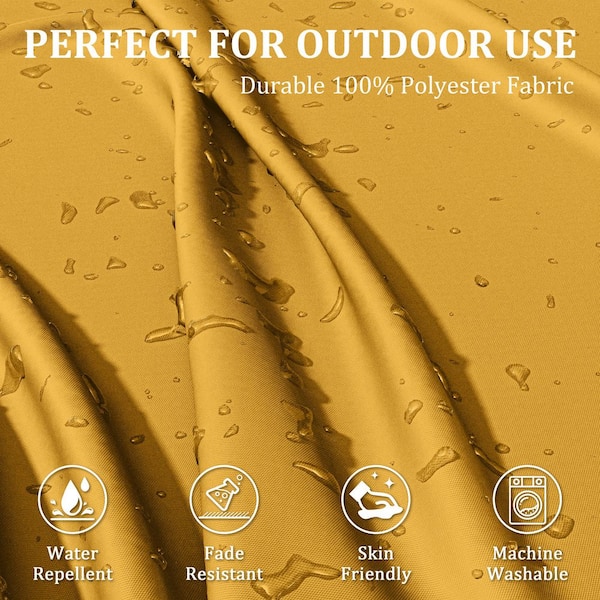 WNP 14-Pieces Outdoor Waterproof Cushion Covers Replacement