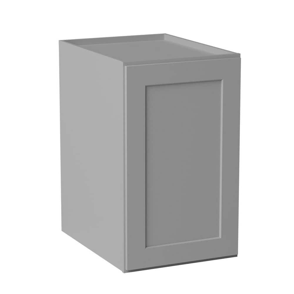 18 in. W x 24 in. D x 30 in. H Ready to Assemble Solid Wood Shaker Pantry Kitchen Cabinet in Light Grey price history on PriceWatchPro