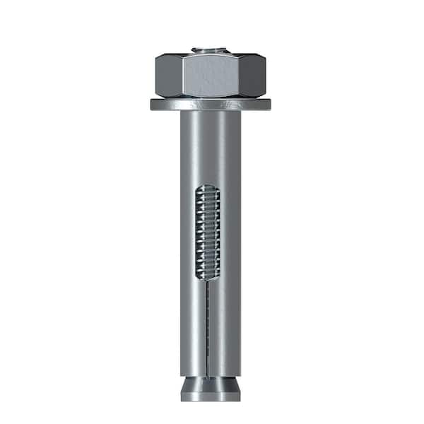 Simpson Strong-Tie Sleeve-All 5/16 in. x 1-1/2 in. Hex Head Zinc-Plated Sleeve Anchor (100-Pack)
