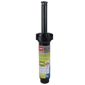 H2FLO Precision Series 4 in. Pop-Up Pressure-Regulated Sprinkler with Nozzle 8 ft. to 15 ft. Half Circle