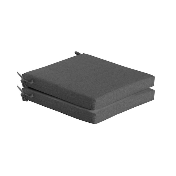 Goodgoods 20 in. x 20 in. Square Outdoor Seat Cushion (2-Pack