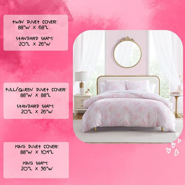 Betsey Johnson 3 newest Piece Satin Sleep Set