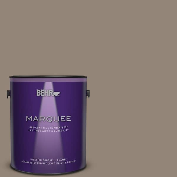 BEHR MARQUEE 1 gal. #N220-5 Ottertail One-Coat Hide Eggshell Enamel Interior Paint & Primer