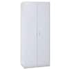 ClosetMaid 80 in. H x 36 in. W x 20 in. D White Laminate Storage ...