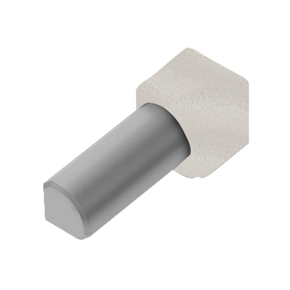 Rondec Ivory 5/16 in. x 1 in. Color-Coated Aluminum Tile Edging Trim 90-Degree Inside Corner price history on PriceWatchPro